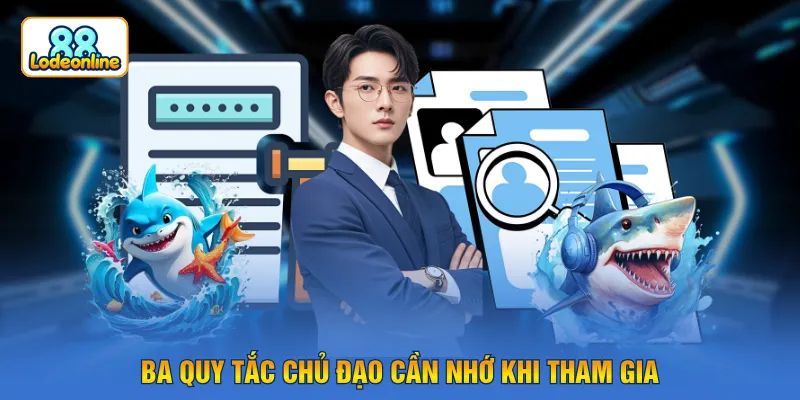 Ba quy tắc chủ đạo cần nhớ khi tham gia